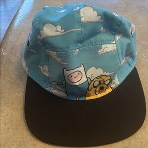 Cartoon Network Black and Blue Cap and figure